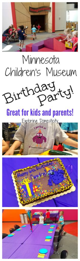 Birthday Party Ideas Mn
 Minnesota Children s Museum Birthday Party ⋆ Exploring