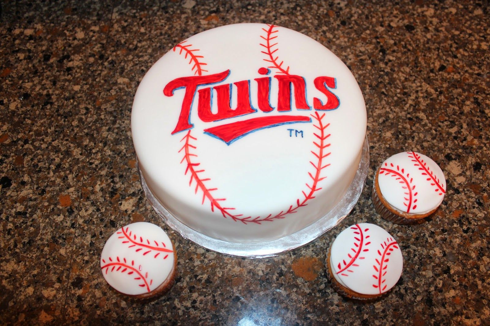 Birthday Party Ideas Mn
 Icing on My Cake Minnesota Twins cake and cupcakes