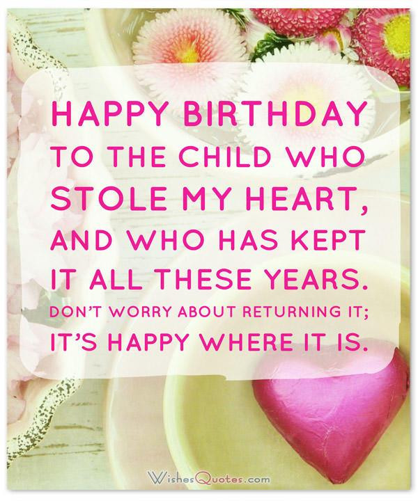 Birthday Quotes For A Daughter
 Happy Birthday Daughter Top 50 Daughter s Birthday Wishes