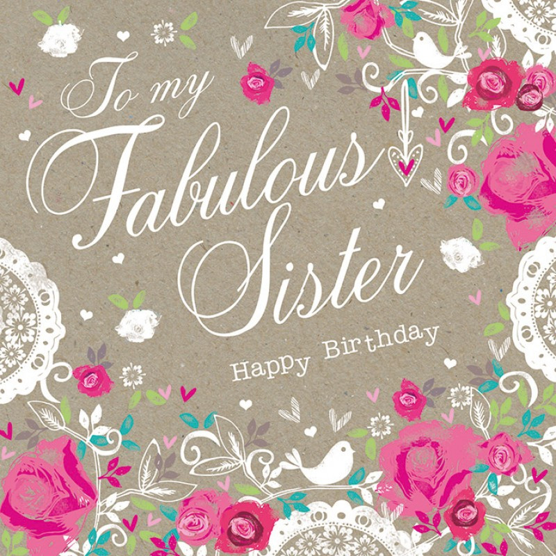 Birthday Quotes For A Sister
 HAPPY BIRTHDAY SISTER Image King