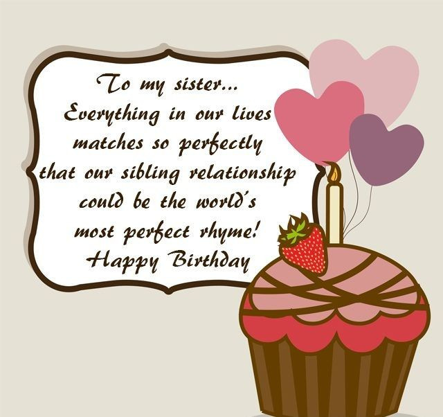 Birthday Quotes For A Sister
 Birthday Message for Sister