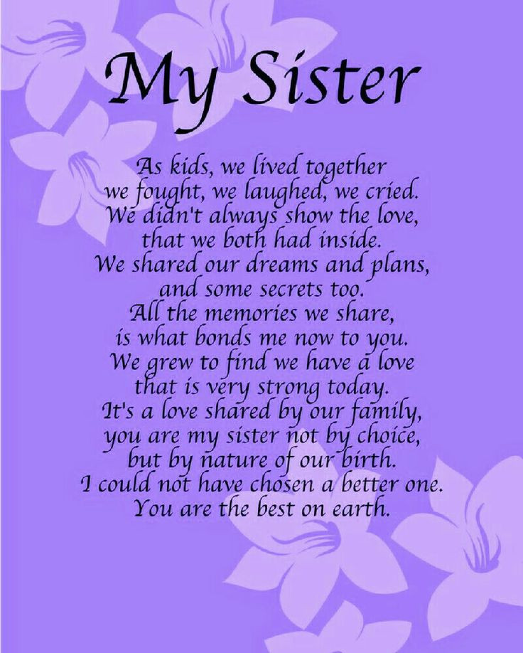 Birthday Quotes For A Sister
 307 best images about Sister quotes on Pinterest