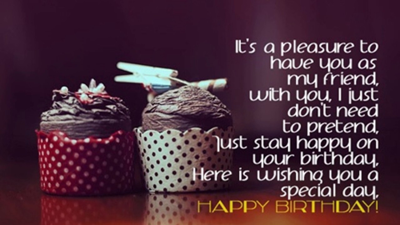 Birthday Quotes For A Special Friend
 Birthday Wishes For Friends Best Bud s Bday Quotes with
