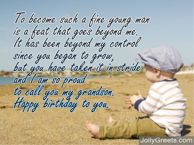 Birthday Quotes For Grandson
 Birthday poems for grandson