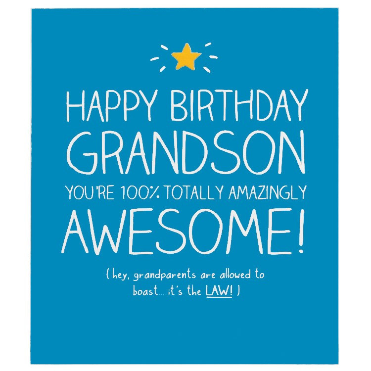 Birthday Quotes For Grandson
 Happy Birthday Grandson Quotes QuotesGram