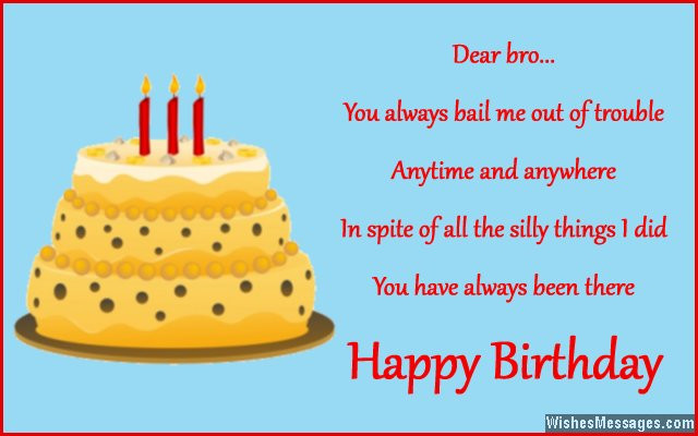 Birthday Quotes For Younger Brother
 Younger Brother Birthday Quotes Funny QuotesGram