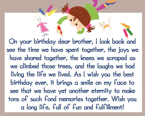 Birthday Quotes For Younger Brother
 FUNNY BIRTHDAY QUOTES FOR YOUNGER BROTHER image quotes at