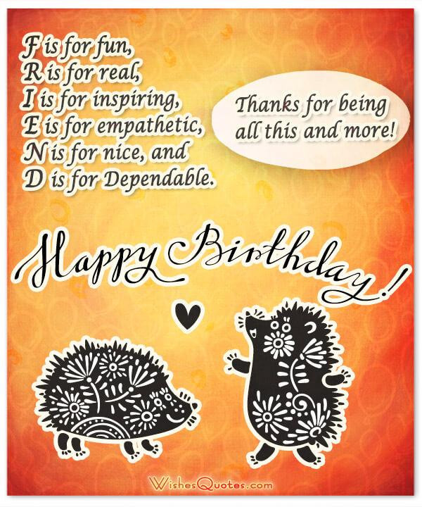 Birthday Quotes To A Friend
 Happy Birthday Friend 100 Amazing Birthday Wishes for