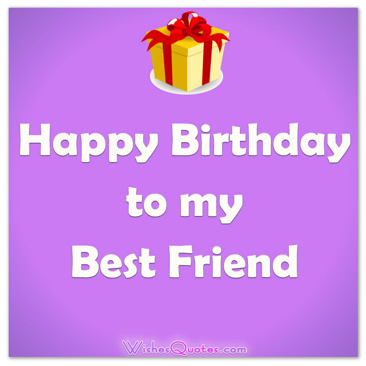 Birthday Quotes To A Friend
 Best Friend Birthday Quotes QuotesGram
