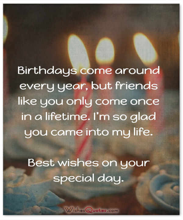 Birthday Quotes To A Friend
 Happy Birthday Friend 100 Amazing Birthday Wishes for