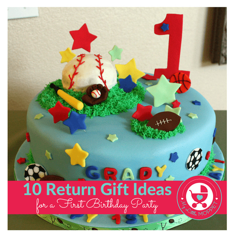 Birthday Return Gifts
 10 Novel Return Gift Ideas for a First Birthday Party