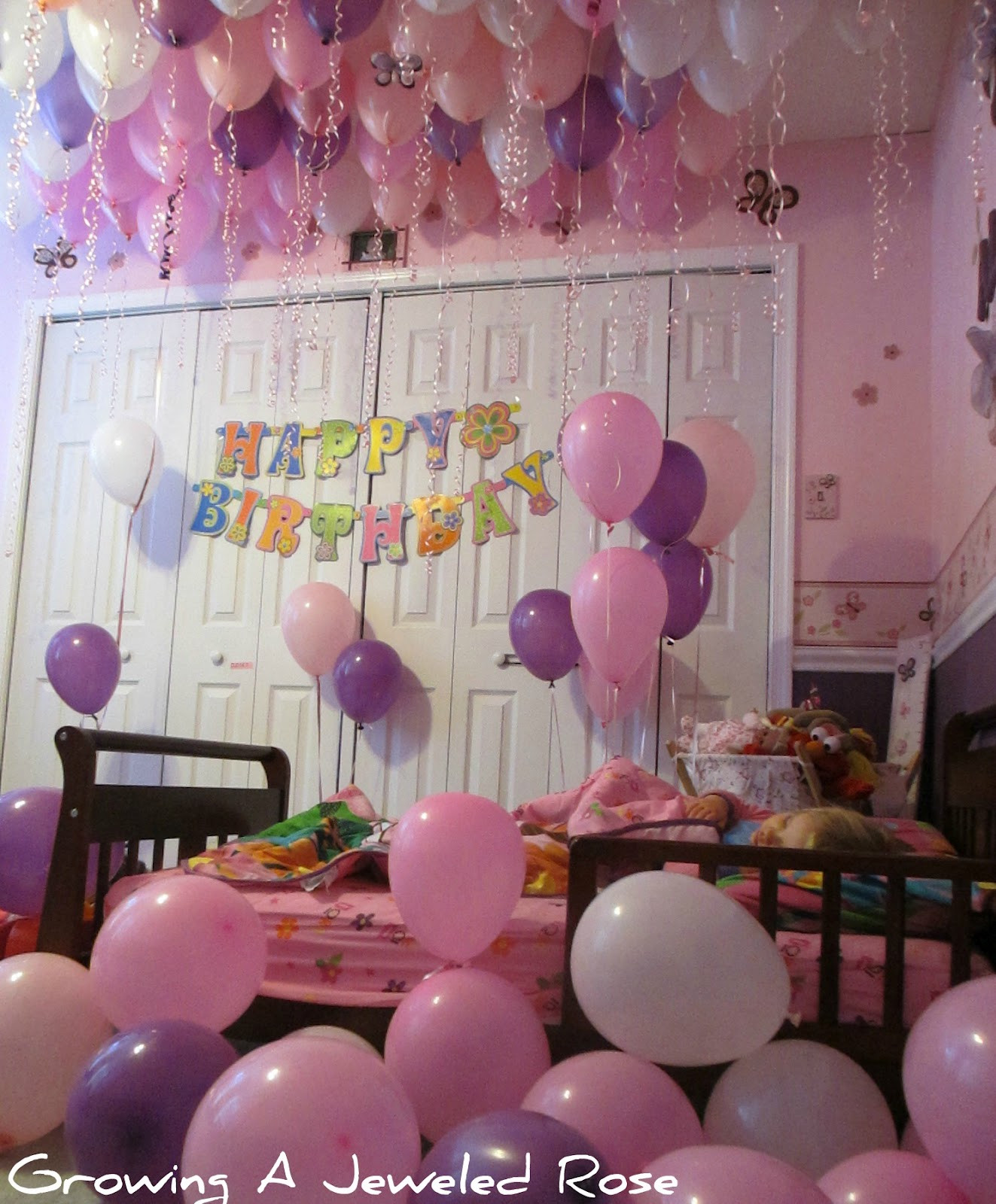 Birthday Room Decoration
 Balloons to Say I Love You