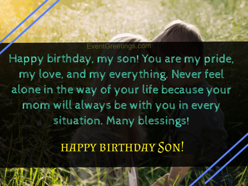 Birthday Sex Quotes
 30 Best Happy Birthday Son From Mom Quotes With