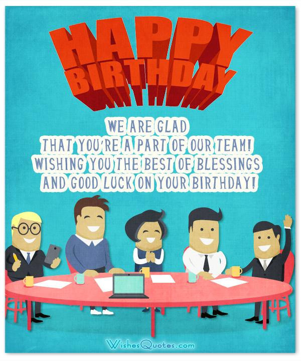 Birthday Wishes Coworker
 33 Heartfelt Birthday Wishes For Colleagues – By WishesQuotes