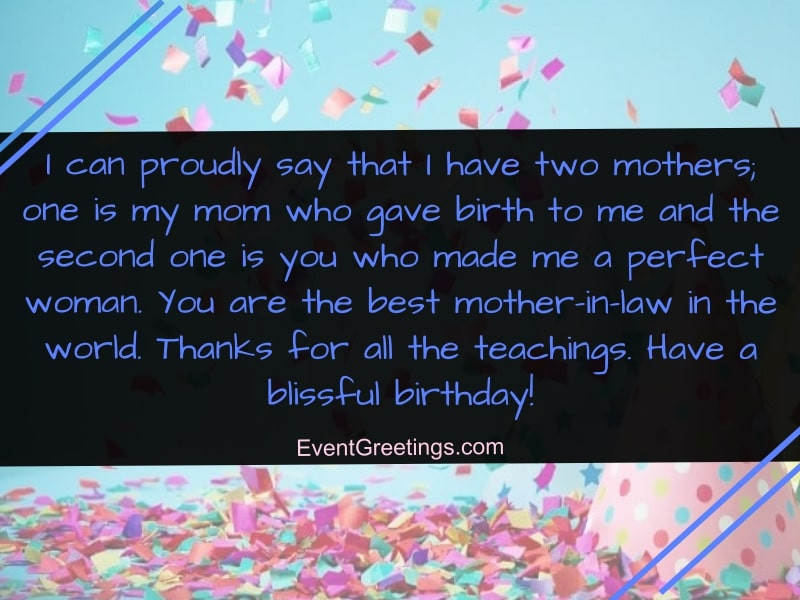 Birthday Wishes For A Mother In Law
 60 Awesome Happy Birthday Mother in Law Wishes With