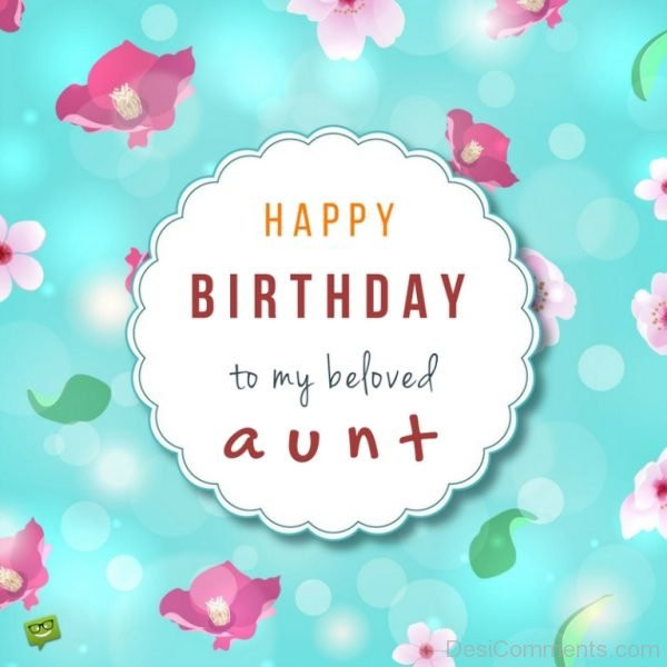 Birthday Wishes For Aunty
 Birthday Wishes for Aunt Graphics