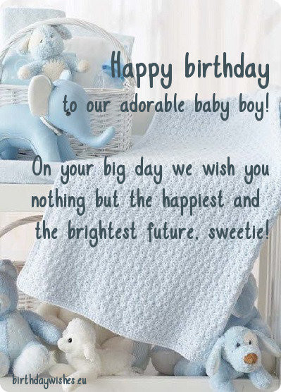 Birthday Wishes For Baby Boy
 Happy Birthday Little Boy