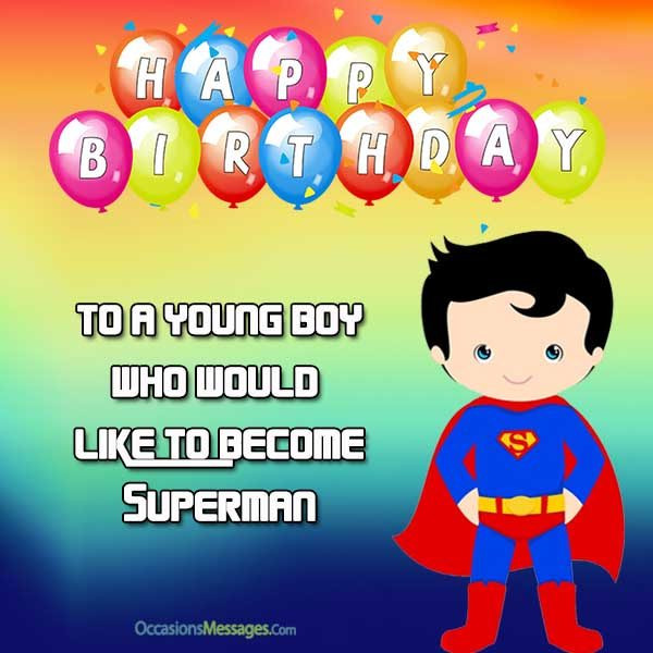 Birthday Wishes For Boy
 Happy Birthday Wishes for Boys Occasions Messages