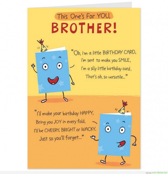 Birthday Wishes For Brother Funny
 Funny Quotes About Older Brothers QuotesGram