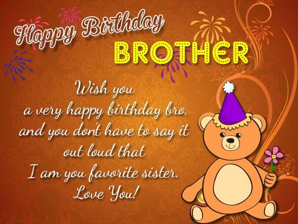 Birthday Wishes For Brother Funny
 200 Best Birthday Wishes For Brother 2020 My Happy