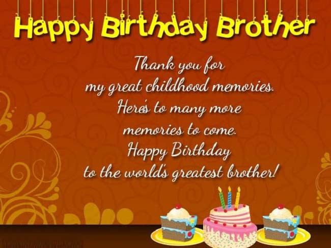 Birthday Wishes For Brother Funny
 Funny Birthday Wishes For Brother Messages Quotes