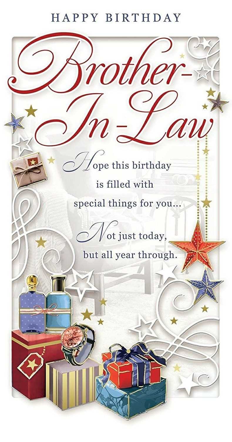 Birthday Wishes For Brother In Law
 Brother in Law Birthday Card Happy Birthday Watch