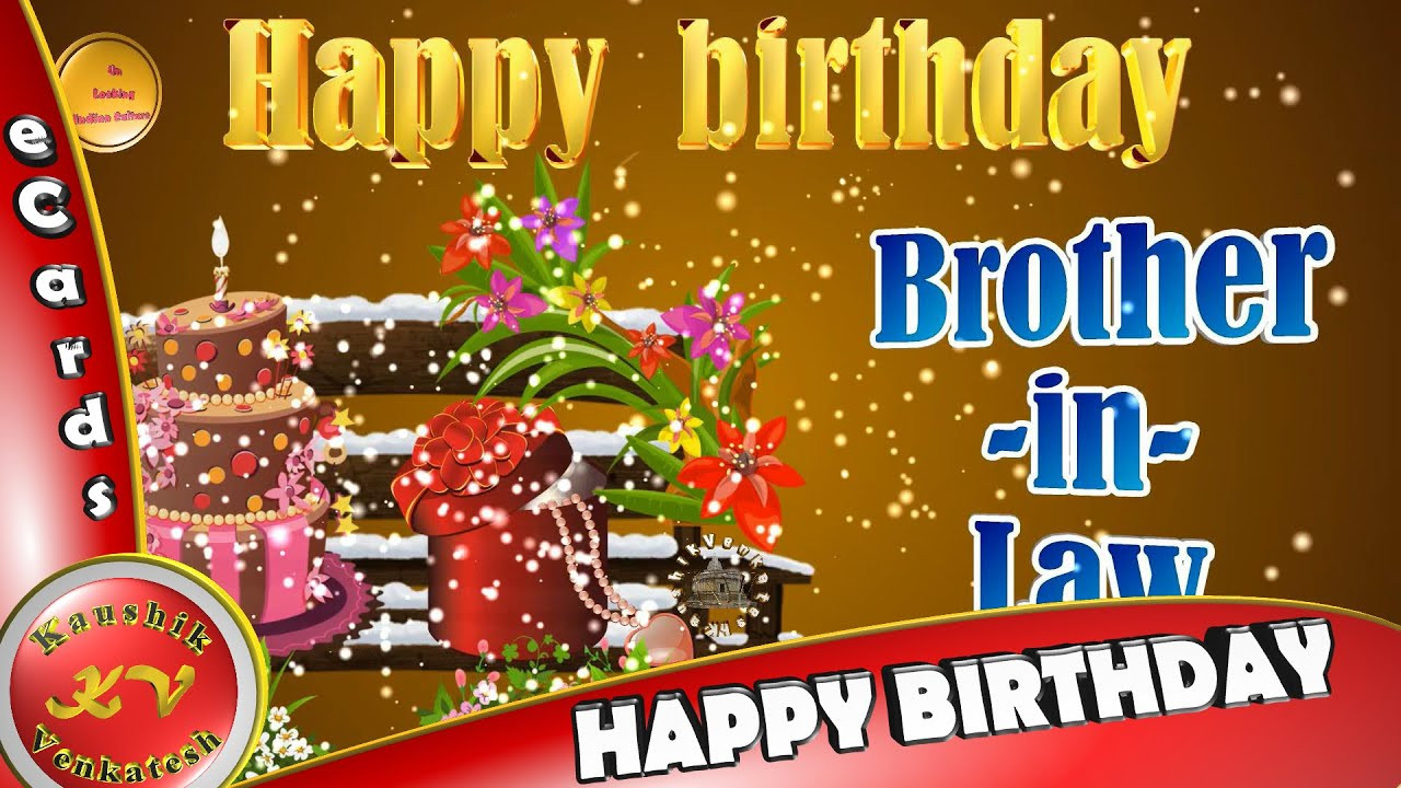 Birthday Wishes For Brother In Law
 Happy Birthday Wishes Whatsapp Video Greetings Animation