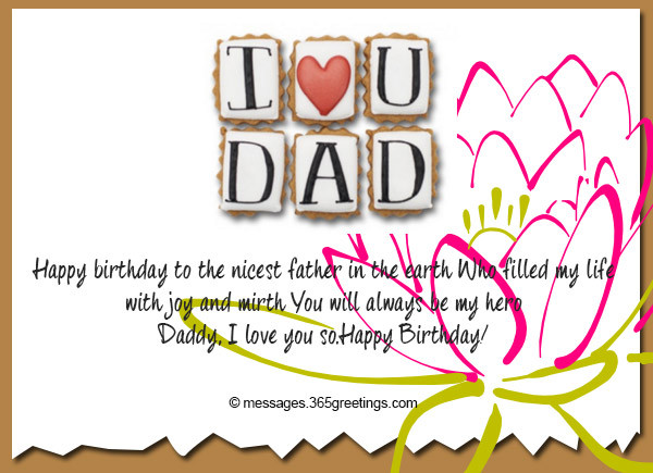 Birthday Wishes For Daddy
 Birthday Wishes for Dad 365greetings