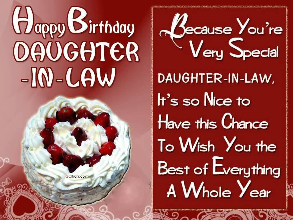 Birthday Wishes For Daughter In Law
 55 Beautiful Birthday Wishes For Daughter In Law – Best