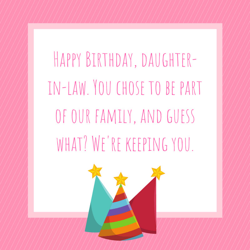 Birthday Wishes For Daughter In Law
 20 Special Birthday Wishes For a Daughter in Law