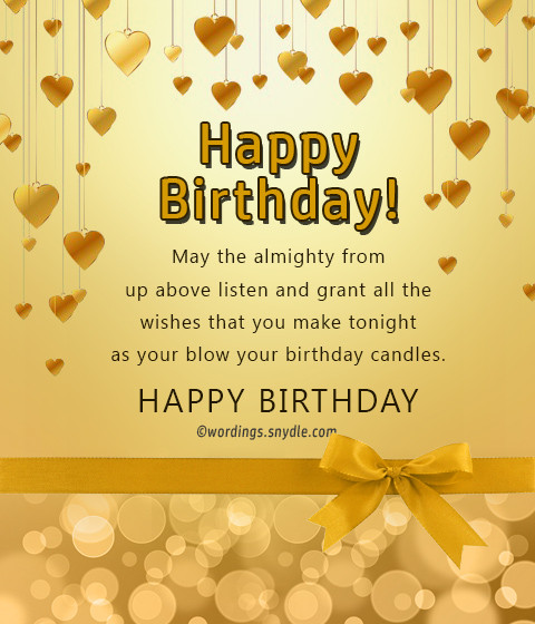 Birthday Wishes For Friend
 Birthday Wishes For Best Friend Female – Wordings and Messages