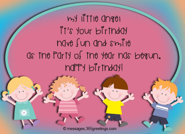 Birthday Wishes For Kid Girl
 Birthday Wishes for Kids 365greetings