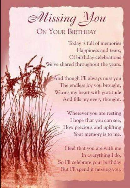 Birthday Wishes For Mom In Heaven
 When You Can t Find The Words Birthday in Heaven