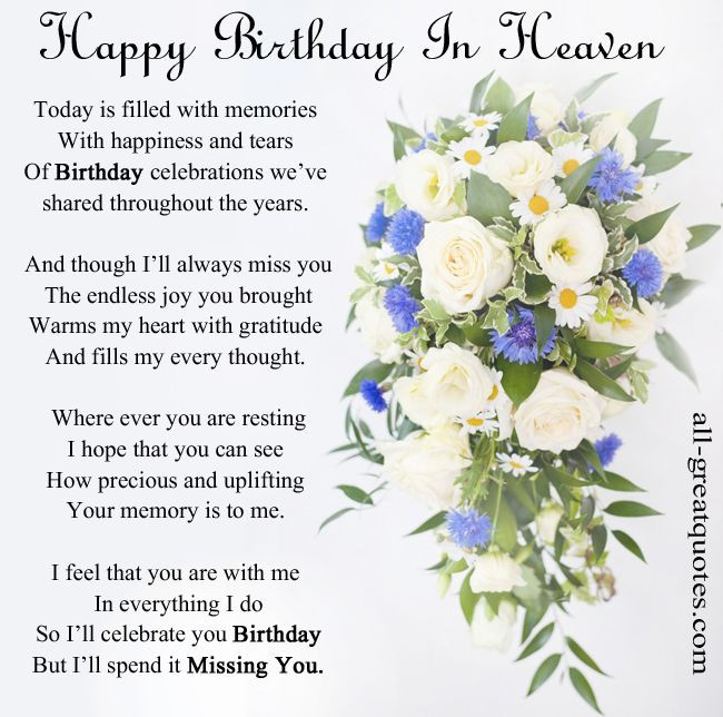 Birthday Wishes For Mom In Heaven
 heavenly birthday wishes on Pinterest