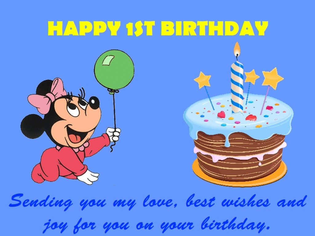 Birthday Wishes For One Year Old
 1st Birthday Wishes Messages and Quotes Collection
