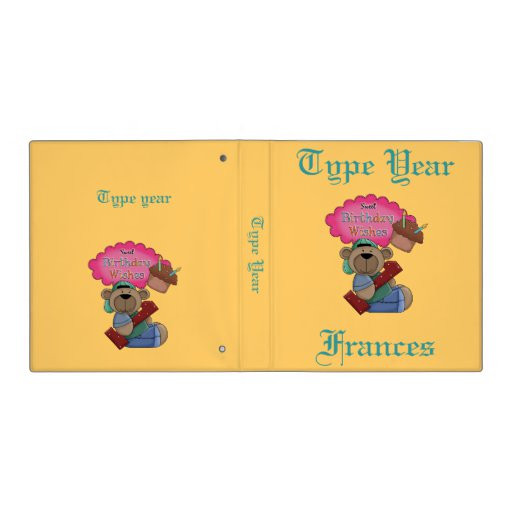 Birthday Wishes For One Year Old
 Sweet Birthday Wishes 1 Year Old Birthday Vinyl Binder