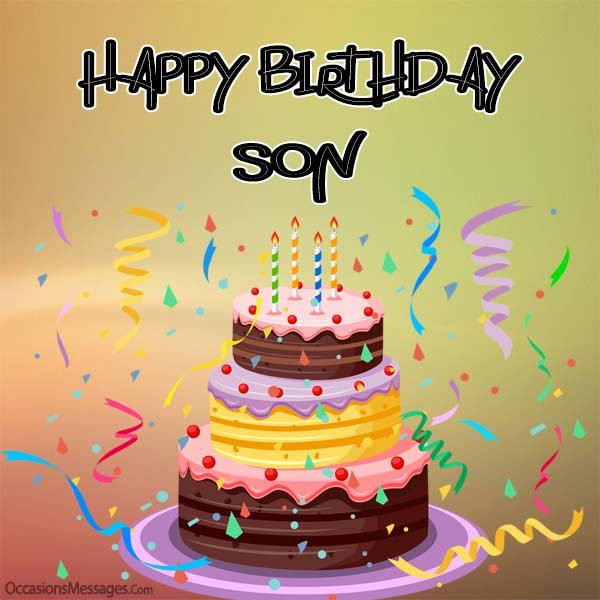 Birthday Wishes For Son
 Birthday Wishes for Son from Mother Occasions Messages