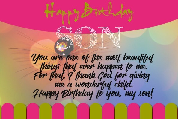 Birthday Wishes For Son
 50 Best Birthday Quotes for Son – Quotes Yard