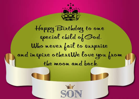 Birthday Wishes For Son From Mom
 50 Best Birthday Quotes for Son Quotes Yard