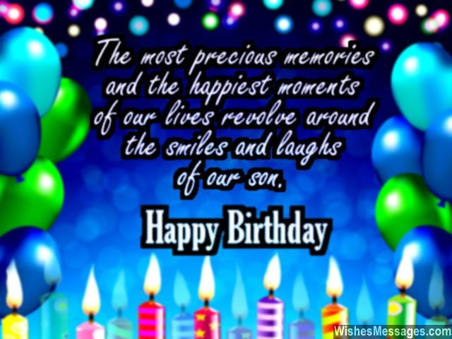 Birthday Wishes For Son From Mom
 Happy 7th Birthday For Son Quotes QuotesGram