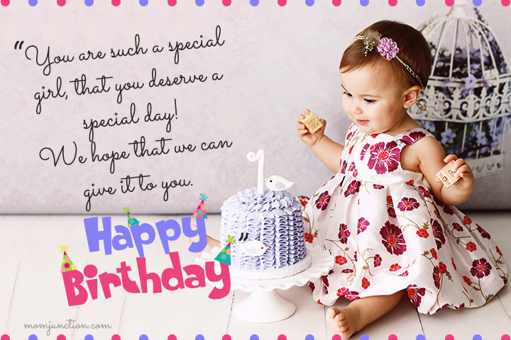 Birthday Wishes To A Girl
 106 Wonderful 1st Birthday Wishes And Messages For Babies