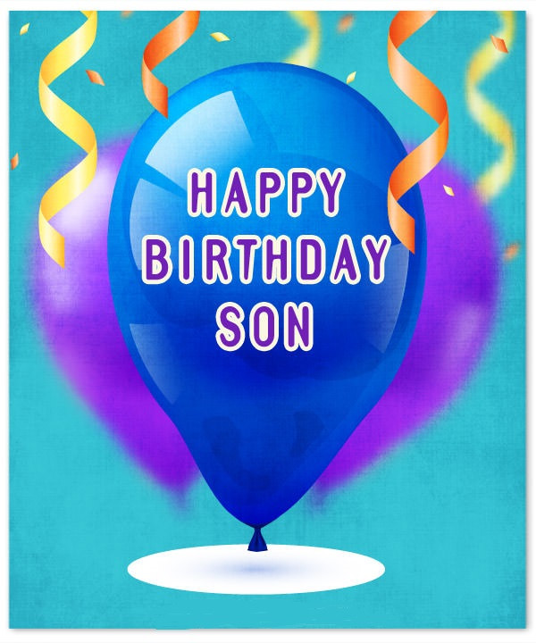 Birthday Wishes To A Son
 140 Birthday Wishes for Son Quotes Messages Greeting