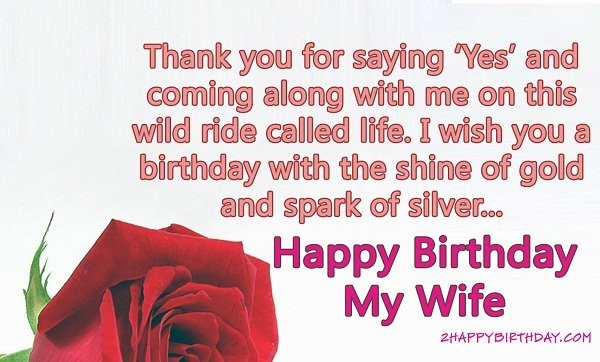 Birthday Wishes To A Wife
 TOP 110 Sweet Happy Birthday Wishes for Family & Friends