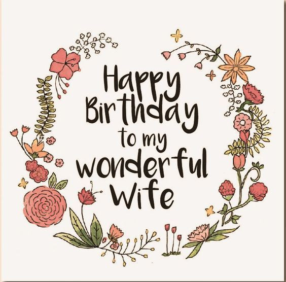 Birthday Wishes To A Wife
 Best Birthday Quotes Birthday wishes for wife cards I