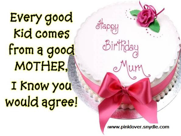 Birthday Wishes To Mother
 birthday wishes for mom 5 – Pink Lover