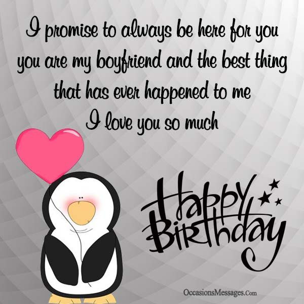 Birthday Wishes To My Boyfriend
 Romantic Birthday Wishes for Boyfriend Occasions Messages