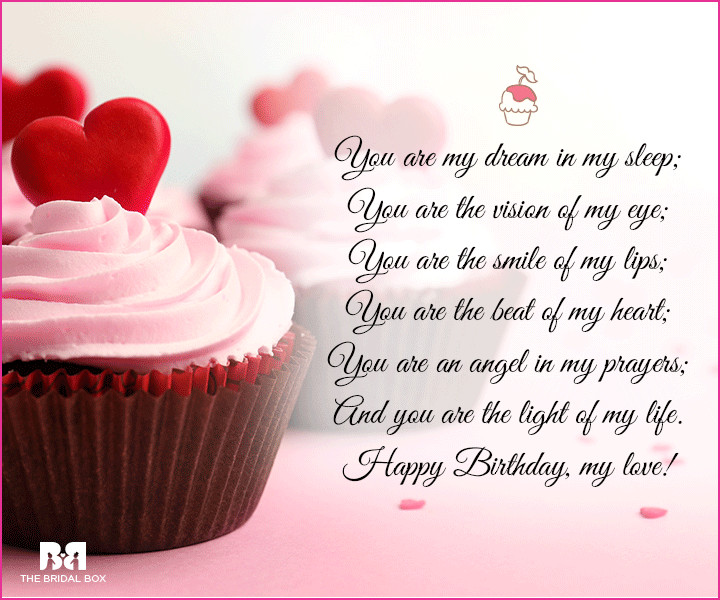Birthday Wishes To My Love
 70 Love Birthday Messages To Wish That Special Someone