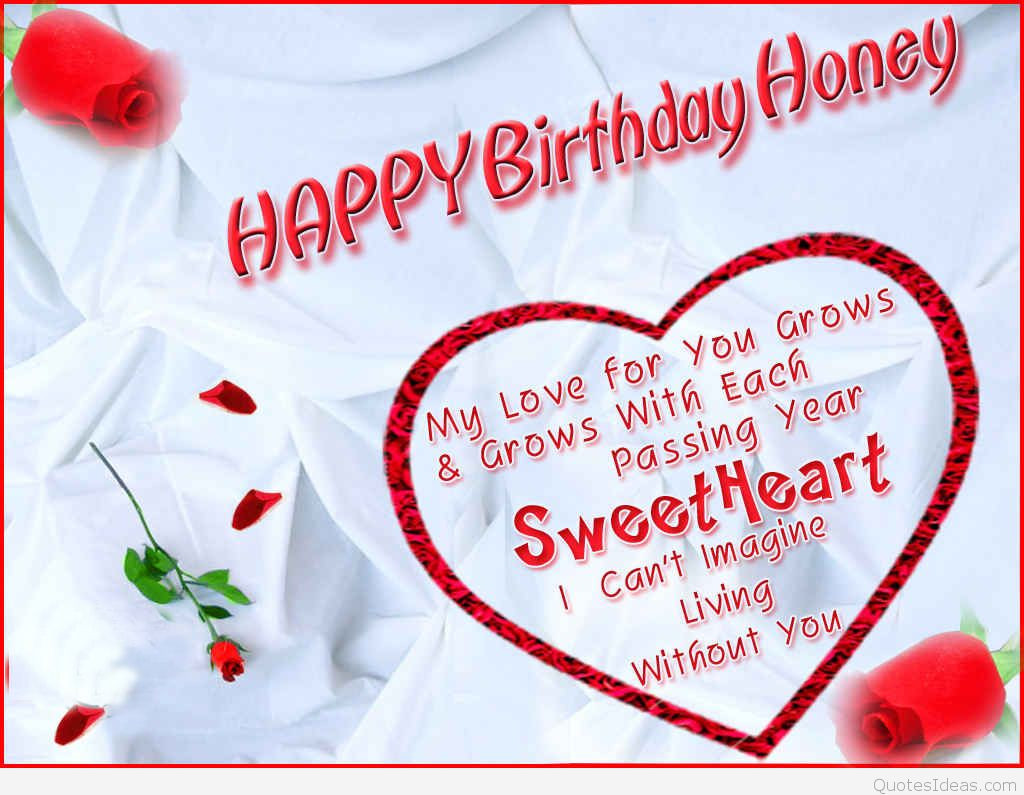Birthday Wishes To My Love
 Romantic Birthday Wishes and Messages for your Wife