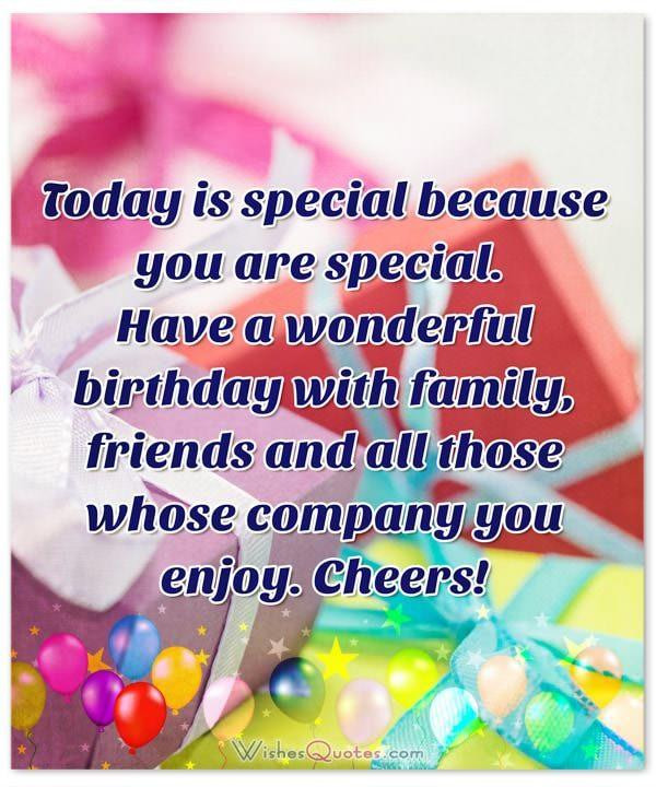 Birthday Wishes To Someone Special
 Deepest Birthday Wishes and for Someone Special in