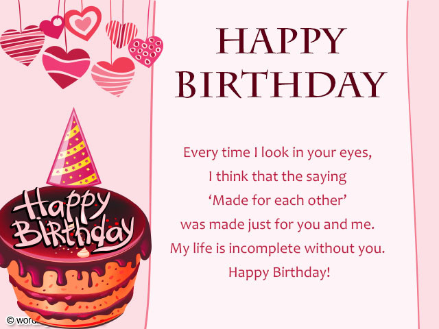 Birthday Wishes To Your Boyfriend
 Birthday Wishes for Boyfriend Romantic Birthday Wishes